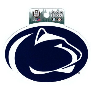 rugged sticker Penn State Athletic Logo